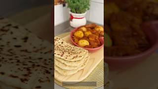 Spicy Curry Chicken &amp; Eggs with Fresh Homemade Bread 🔥#fyp #viral #trending #food #foodie #recipe