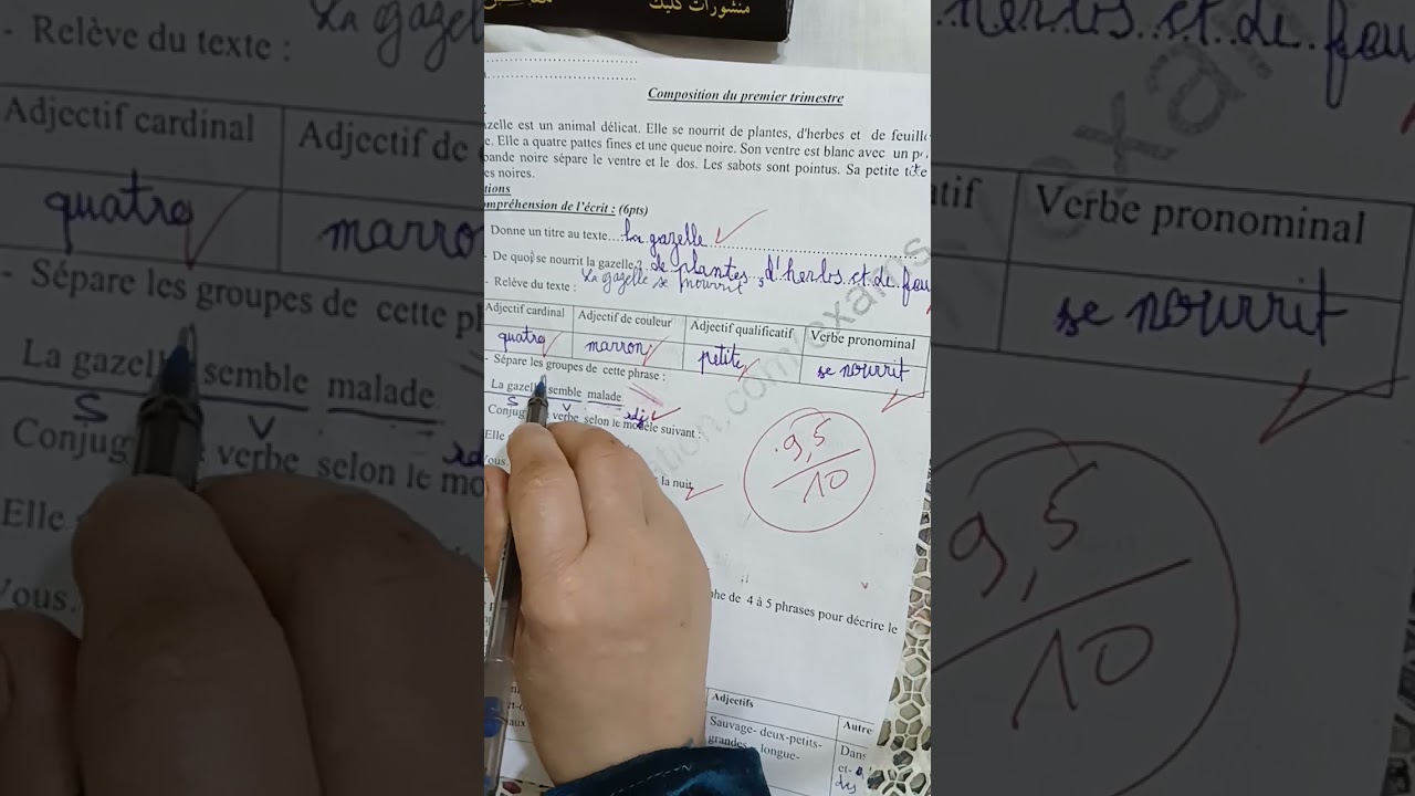 5èmeAP:Composition du 1er trimestre(Non intitulé)