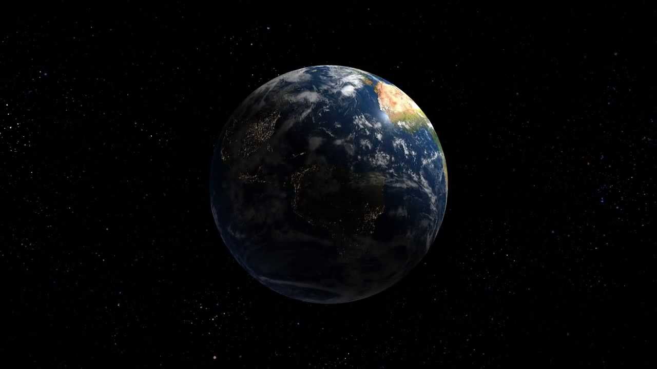 Earth Spin Slow YouTube