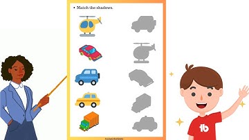 "Shadow Match: Fun Learning for Preschoolers!"