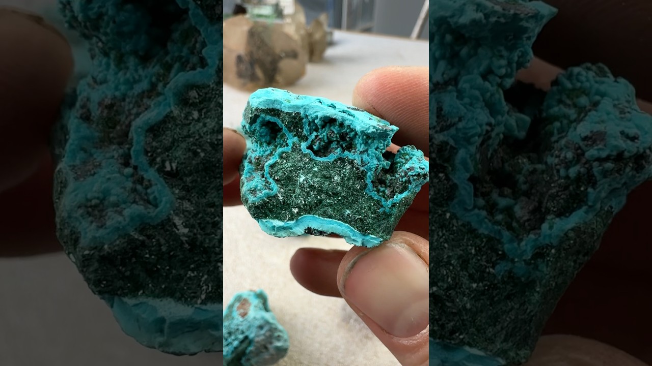 Chrysocolla Malachite Pseudomorphs