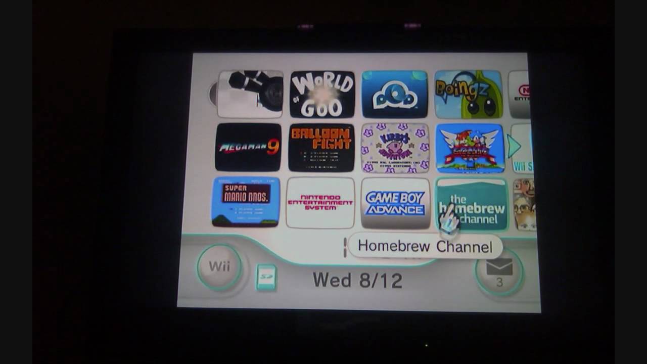 Homebrew channel wii