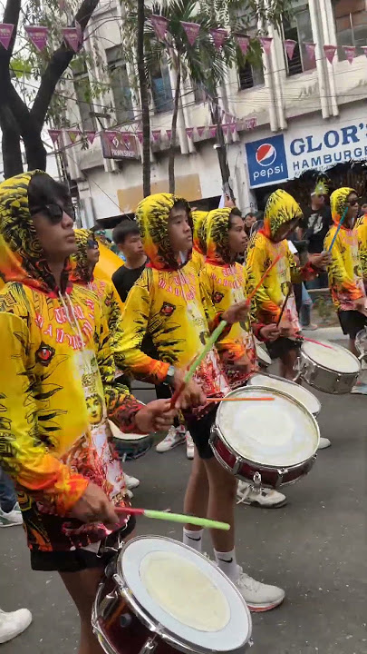 TRIBU manduriyaw drummers in street dance DINAGYANG FESTIVAL 2024