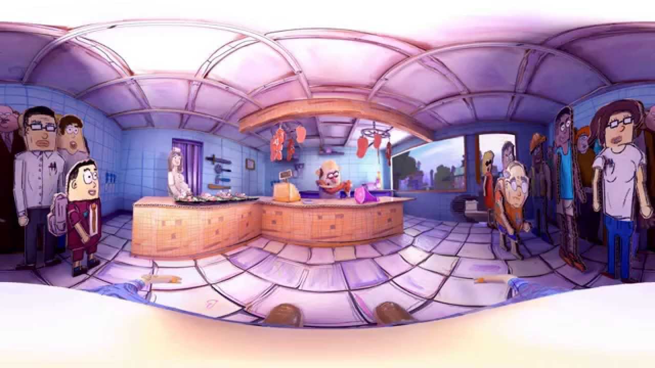The Butcher 4K 360° Animation - YouTube