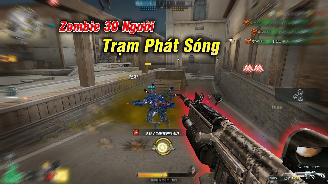 Map Zombie 30 Người Trạm Phát Sóng Chính Thức Xuất Hiện