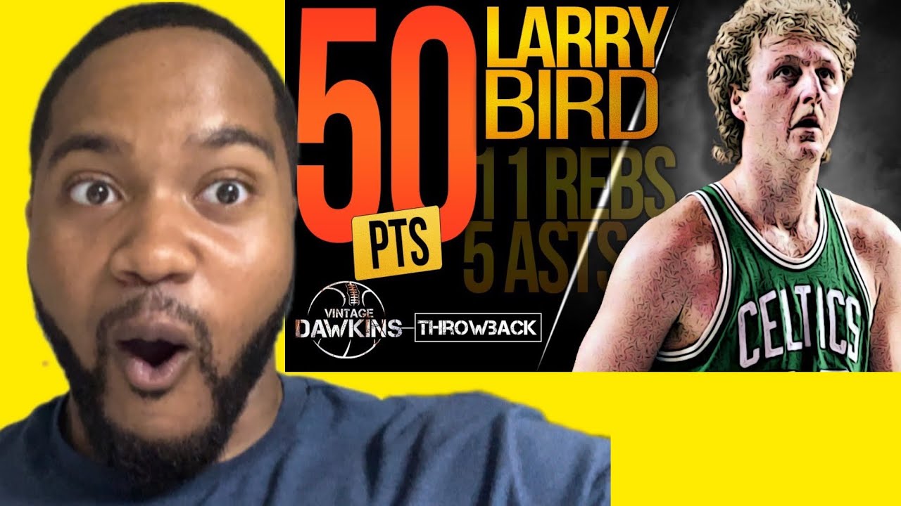 Ларри Берд не мог промахнуться! 🔥| Ларри Берд набрал 50 очков, 11 подборов и 5 передач в матче пр...