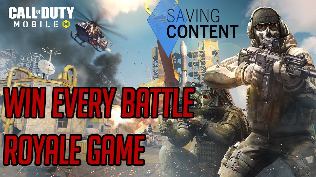 Win EVERY Battle Royale game - CALL OF DUTY MOBILE on PC Gameplay - Saving  Content