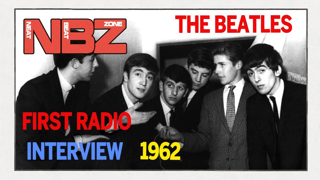 The Beatles Historic First Radio Interview 1962 - YouTube