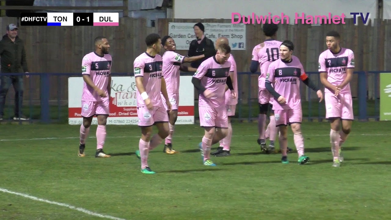 Tonbridge Angels 1-1 Dulwich Hamlet, Bostik League Premier Division, 16/12/17 | Match Highlights