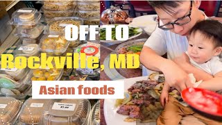 Rockville Maryland Asian store and restaurant