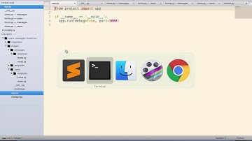 Intermediate Flask - Structuring Larger Flask Applications w/Blueprints