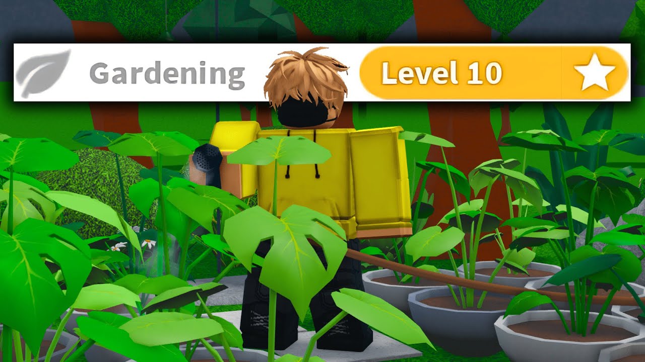 How to Level Up Your Gardening Skill overnight... bloxburg - YouTube