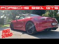 Porsche boxster 981 gts sound