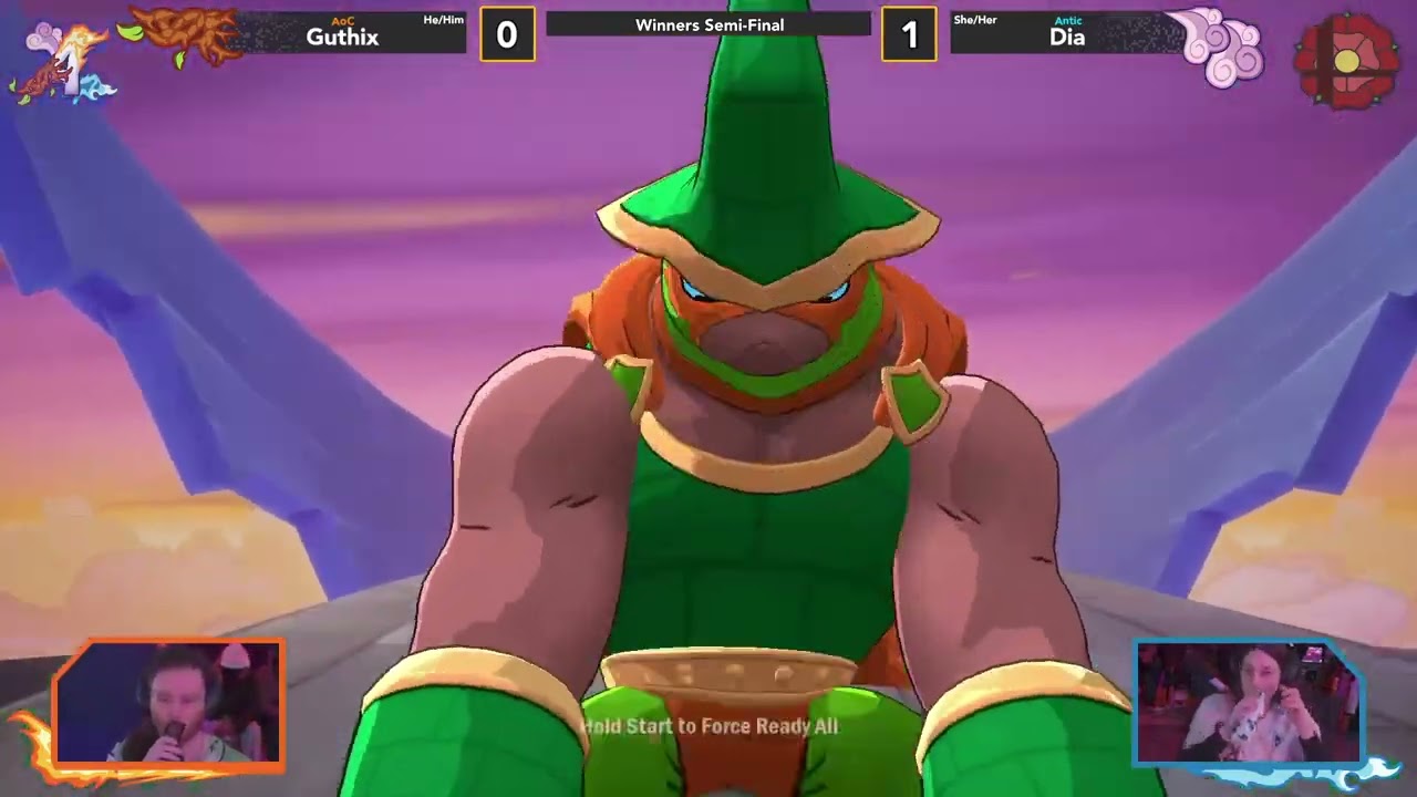 Antic | Dia (Ranno) vs AoC | Guthix (Kragg) - ARRIVAL 4 - Rivals of Aether 2: Winners Semis