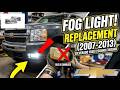 How to Replace Fog Lights on a 2007-2013 Silverado 1500 2500 3500 DIY Guide