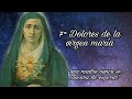 7° Dolores de la virgen maría  - la fe católica