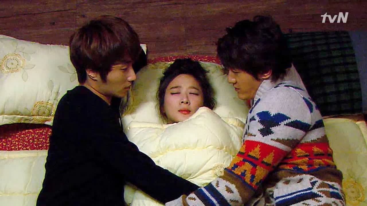 Крутые парни, горячий рамен Ли Чон-а и красавчики идеальны, если не считать запора ♡ 111213 EP.14