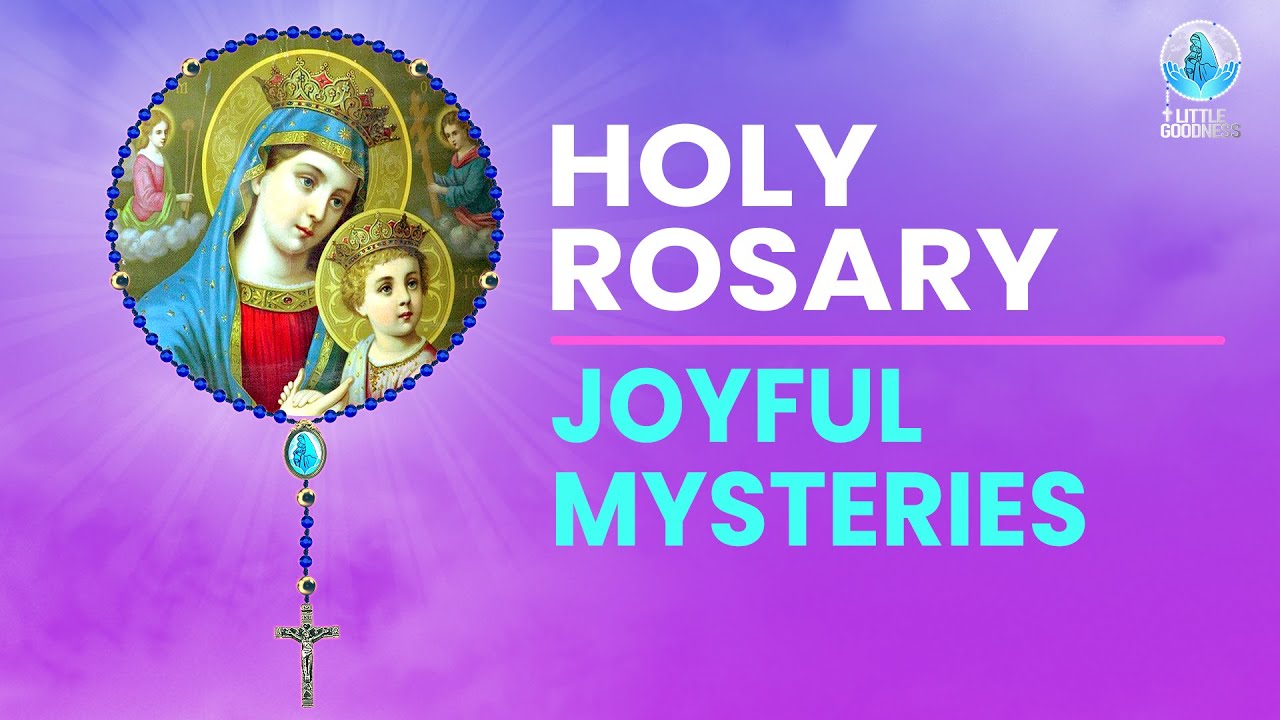HOLY ROSARY ENGLISH | JOYFUL MYSTERIES | GUIDED ROSARY PRAYER | VIRTUAL ROSARY| US MALE ACCENT