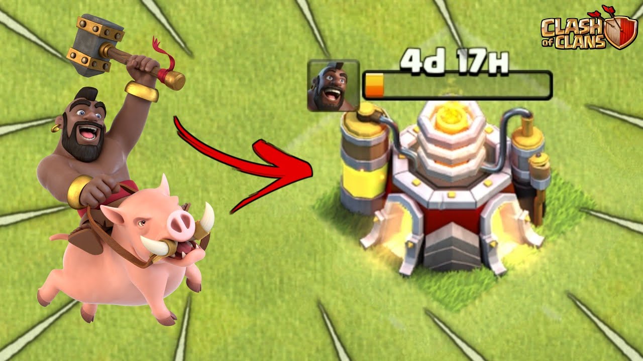 HOG RIDER IS UPGRADING IN PROCESS NOW!!!🔥...(CLASH OF CLANS) - YouTube