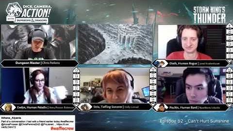Episode 52 - Dice, Camera, Action with Dungeons & Dragons