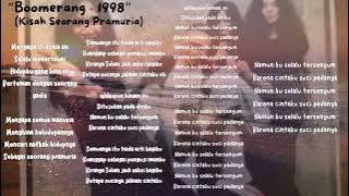 Boomerang - Kisah Seorang Pramuria (Lyrics)