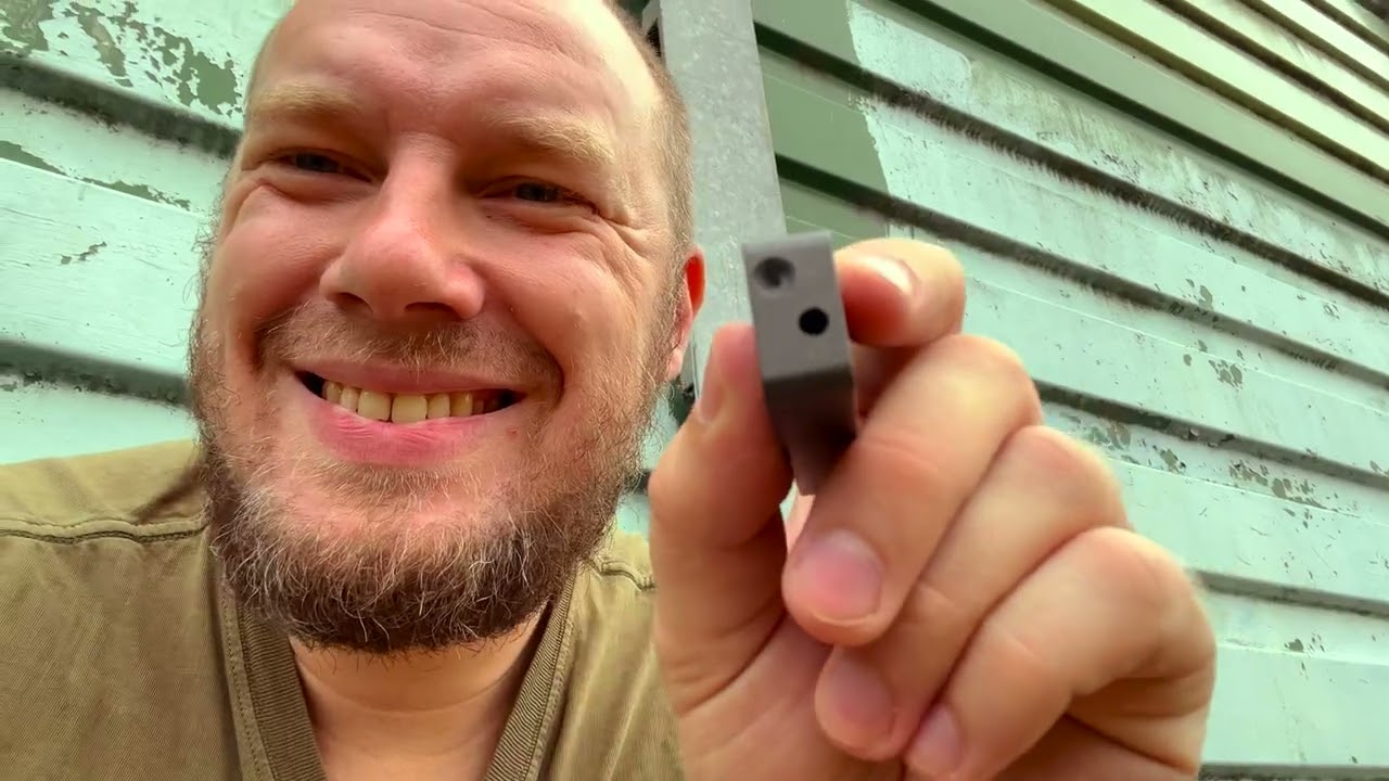 Доработал Godox Movelink m2 стеклом от бутылки