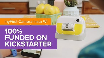 The Ultimate All-In-One Camera and Label Maker | myFirst Camera Insta Wi