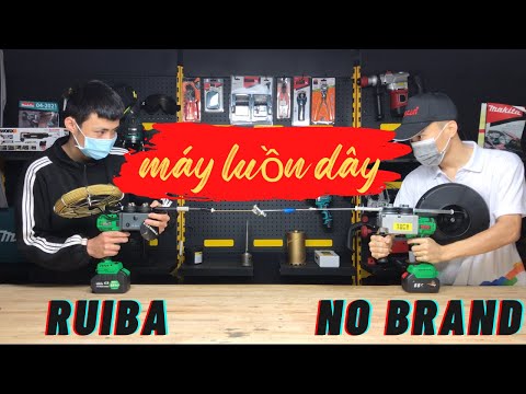 Video Máy Luồn Dây Điện Âm Tường Ruiba Và Máy Luồn Dây Điện... - youtube