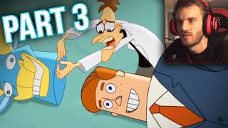 PEWDIEPIE REACTS TO &quot;PHINEAS &amp; FERB&quot; - EP. 24 (PART 3)