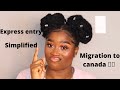 Migrating to Canada through Express Entry (federal skilled worker)