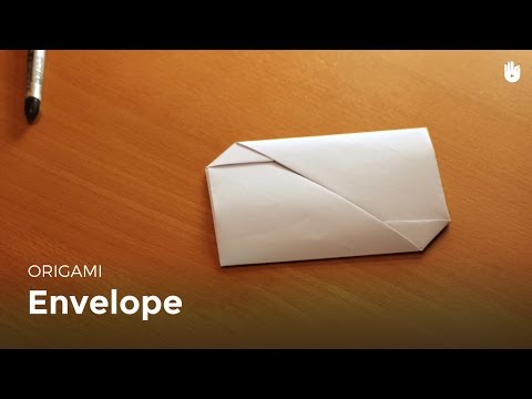 Vidéo: Comment Faire Une Enveloppe