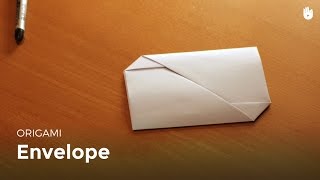 Comment faire une enveloppe avec une feuille de papier | Origami screenshot 1