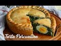 TARTA PASCUALINA con Masa Casera Tradicional Rellena con Espinaca y Ricota