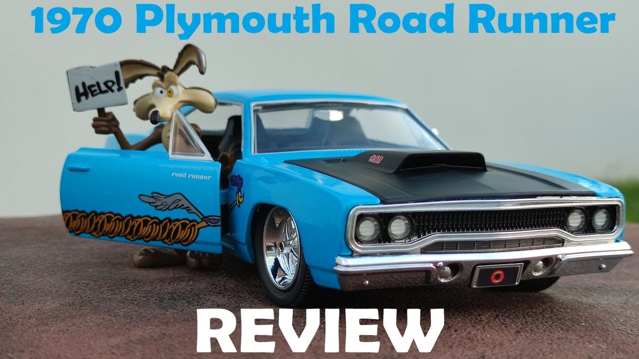 ミニカー Wile E. Coyote & Plymouth Roadrunner Plymouth Road Runner 1970 