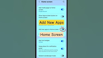 Add new Apps to Home Screen in Samsung? #shortsfeed #appsettings