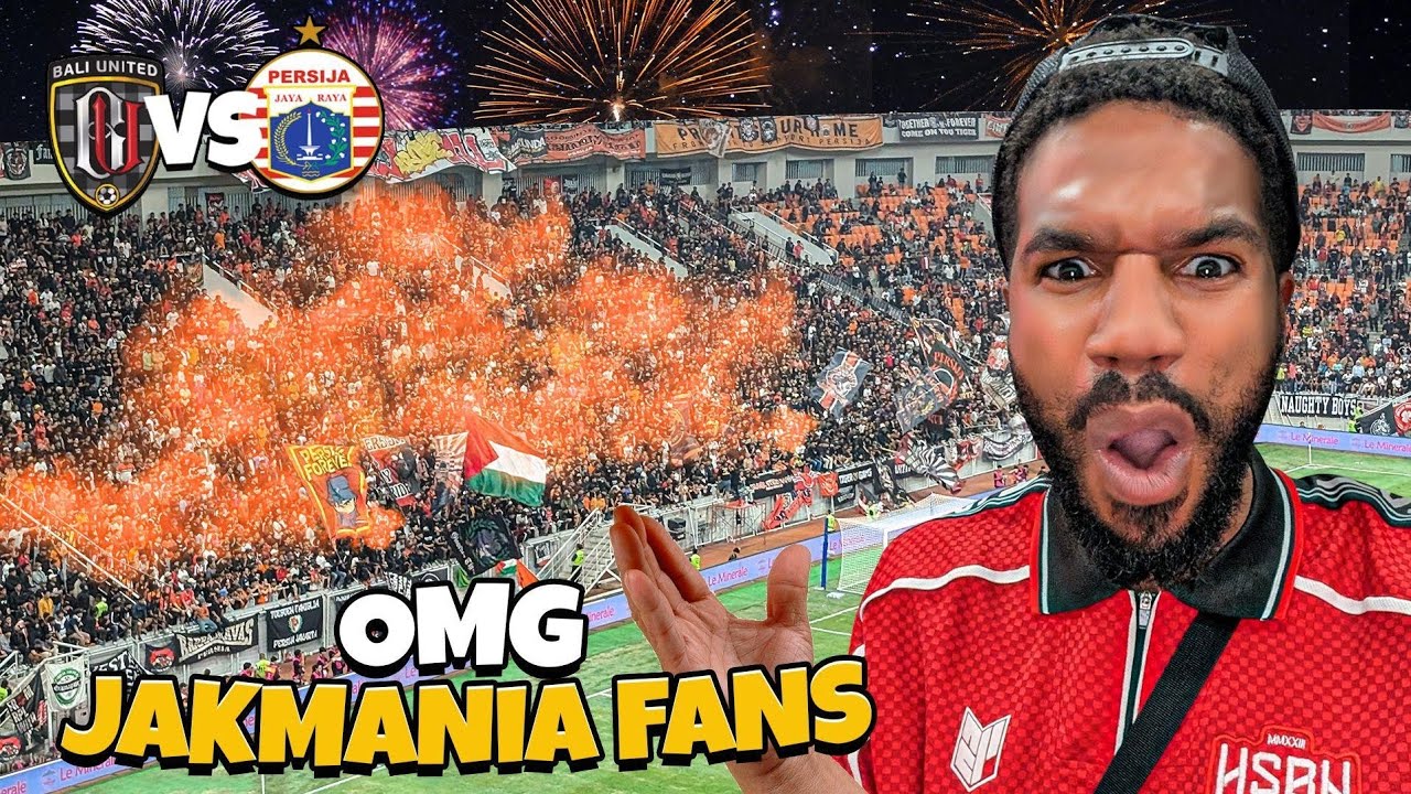 ARE THE JAKMANIA THE BEST FANS IN INDONESIA | PERSIJA JAKARTA VS BALI UNITED | GILA ATMOSFERE