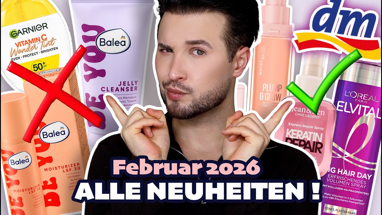OCH NE 😫 Alle DM NEUHEITEN Februar 2026 😳| Make Up, Hautpflege & HACKS | Maxim Giacomo