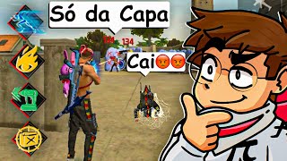 Montei a Melhor Combinação de Personagens Pra Subir de Rank no Solo Vs Squad - Free fire Mobile