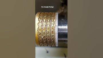 light weight cnc machine bangle 56 gm 4p // ali special design // Masterblaster cnc bangle designer