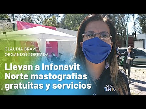 🏥🤱💉 Llevan mastografías gratuitas y otros servicios a Infonavit Norte, Cuautitlán #Izcalli.