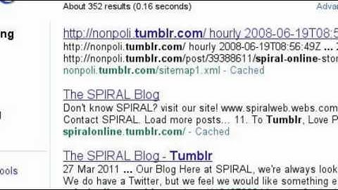 SPIRAL Search Experience