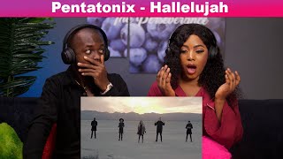 She Couldn’t Believe Their Voices Were Real 😱 Pentatonix - Hallelujah (Official Video) REACTION😱