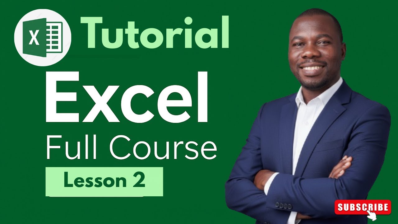Excel Full Course – Lesson 2: Basic Functions & Data Validation - YouTube