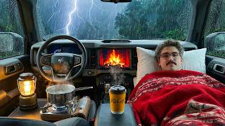 I Tried Car Camping in an Extreme Storm