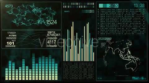Technology Interface Computer Data Screen GUI Motion Graphics