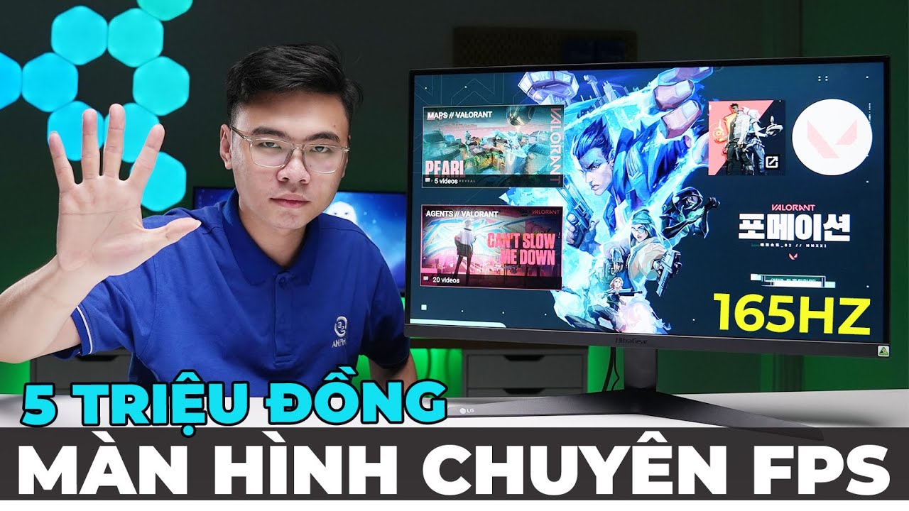 LG UltraGear 27GQ50F-B | Màn hình chuyên game 165hz... - youtube
