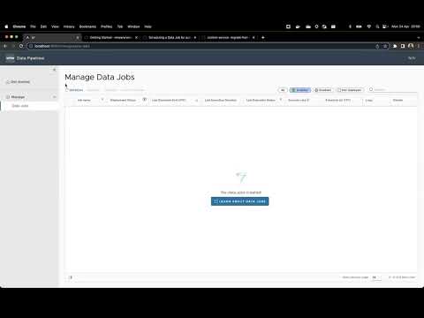 VDK UI - Installation and Getting Started