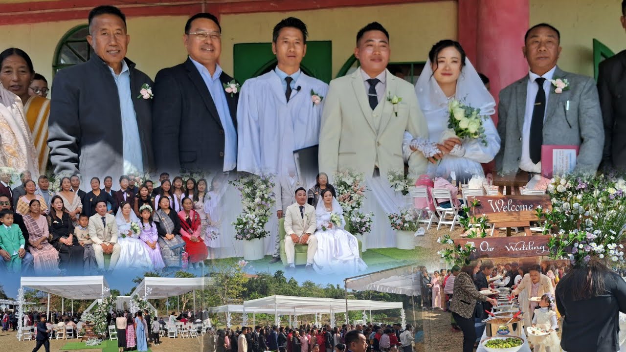 KOIO VILLAGE-Ms/Mhayani Ezung/Mr.Nzanthung Murry/Wedding at Koio Baptist Church,Wokha.