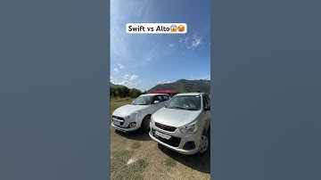 Alto vs Swift comparison gone wrong 😑😰🤬#viral #short #trendingshorts