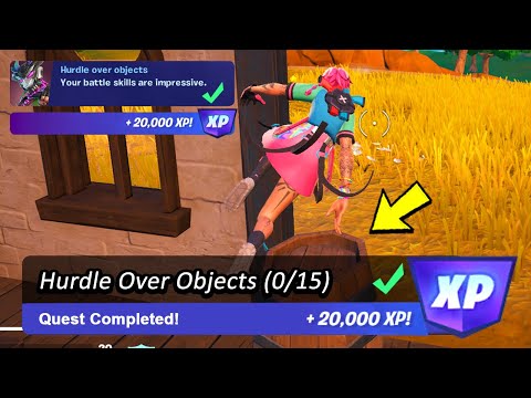 Hurdle Over Objects (0/15) - Fortnite